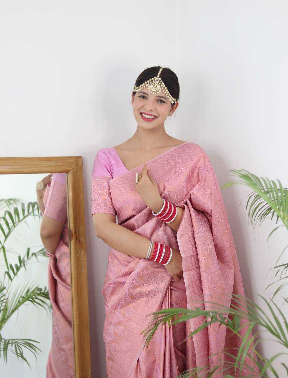 Elegant Banarasi Soft Silk Saree