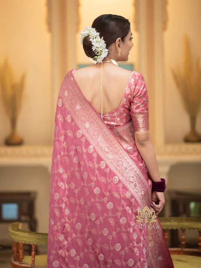 Elegant Banarasi Soft Silk Saree with heavy Brocade Work