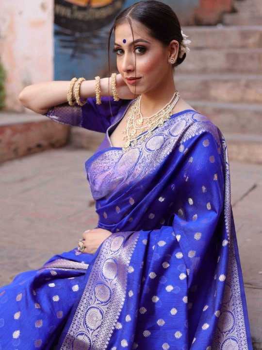Elegant Banarasi Soft Silk Saree