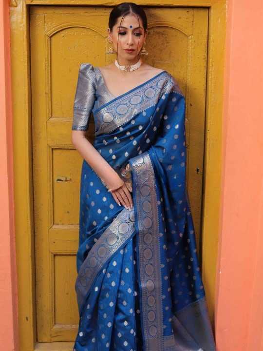 Elegant Banarasi Soft Silk Saree