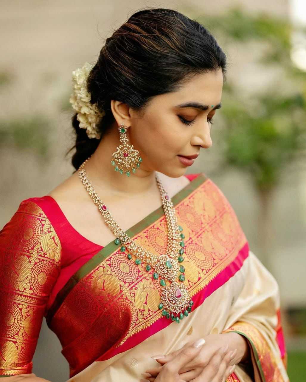 Stylish Banarasi Soft Silk Saree
