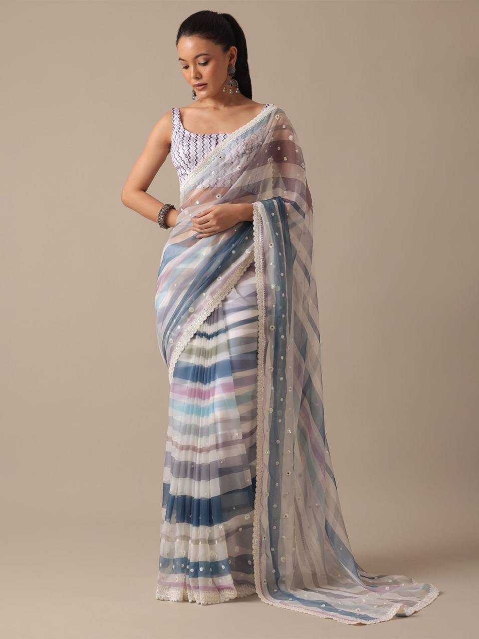 Elegant Georgette Saree