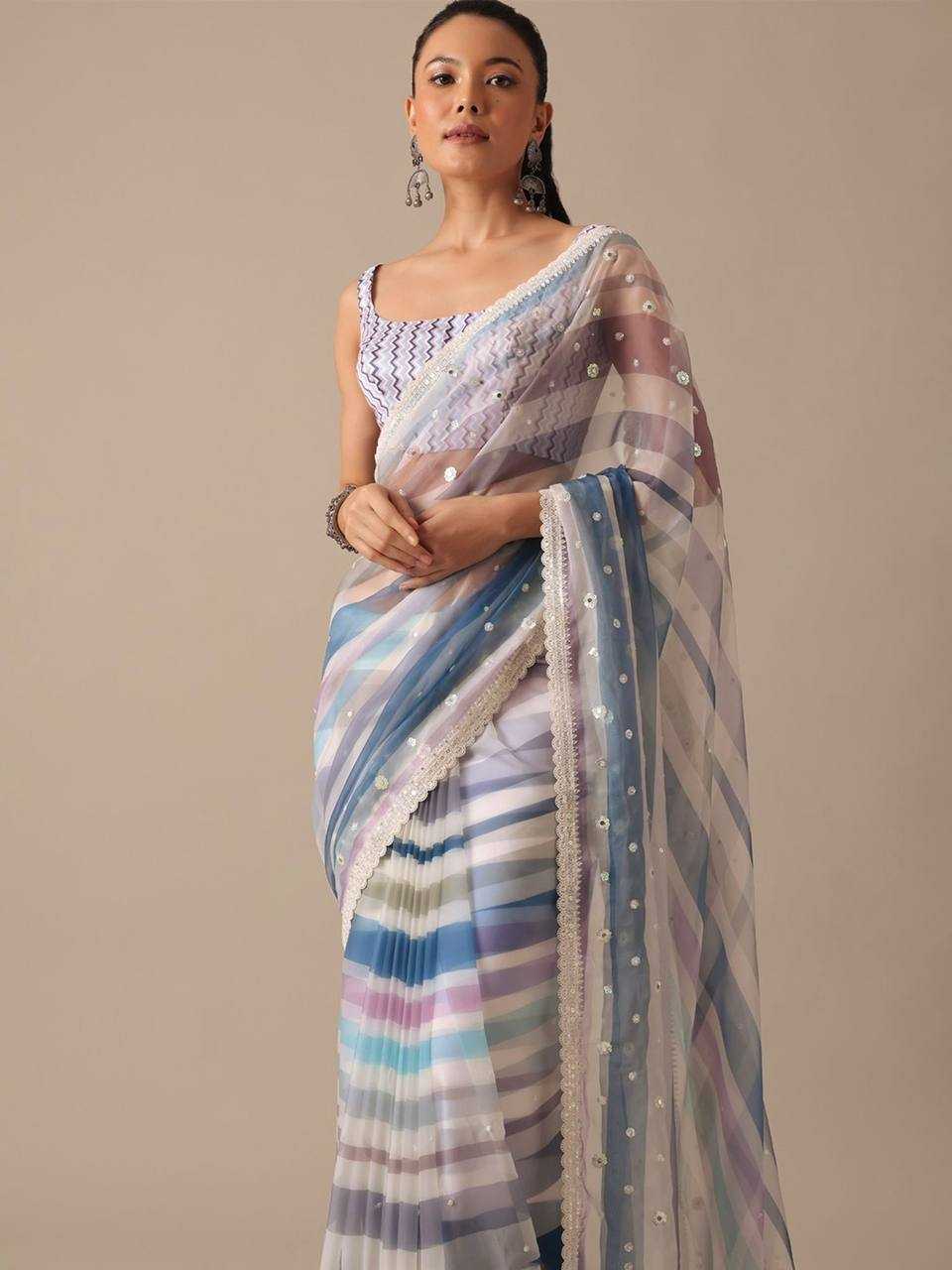 Elegant Georgette Saree