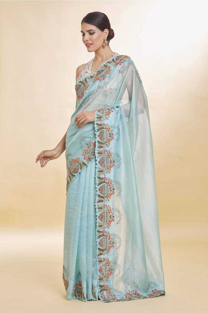 Stylish Organza Saree