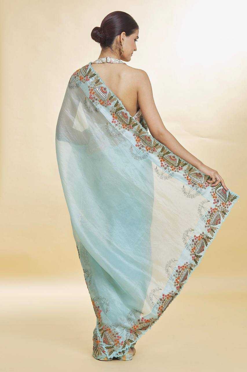 Stylish Organza Saree