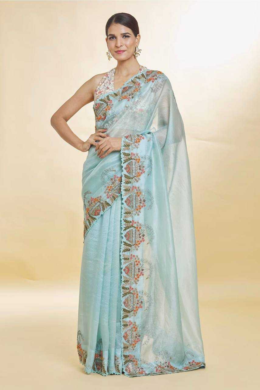 Stylish Organza Saree