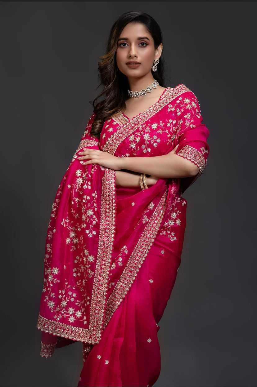 Elegant Organza Saree
