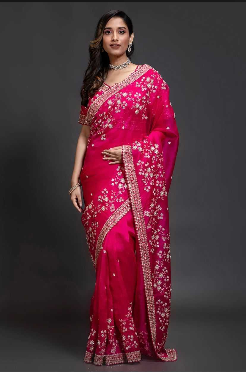 Elegant Organza Saree