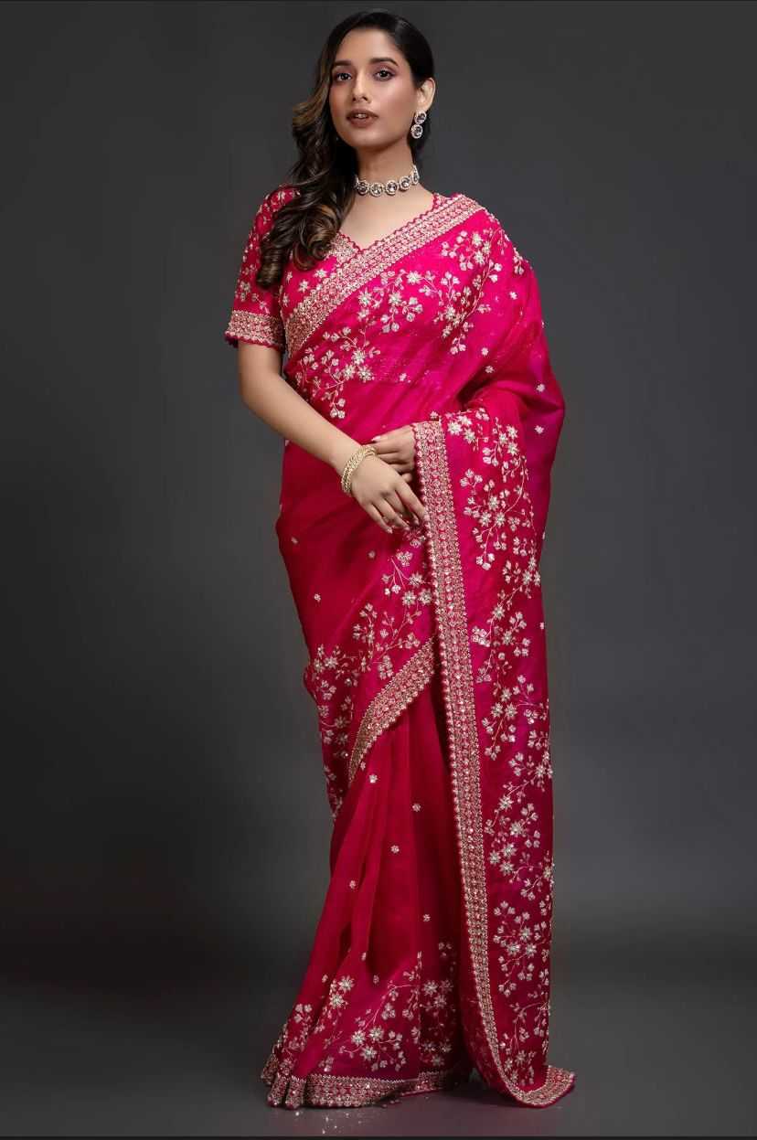 Elegant Organza Saree