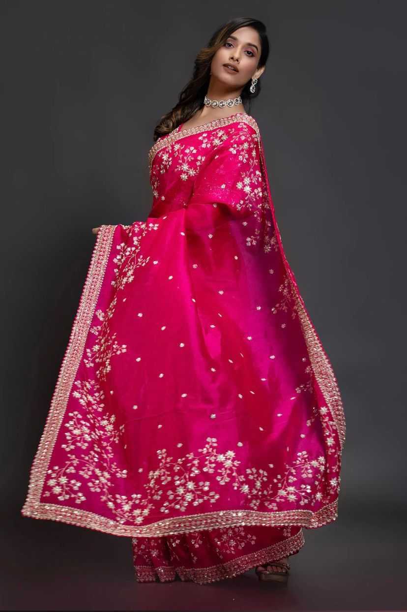 Elegant Organza Saree