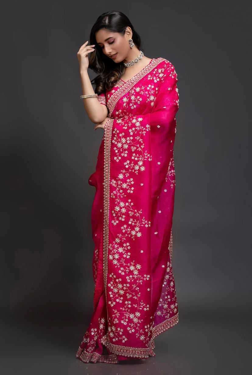 Elegant Organza Saree