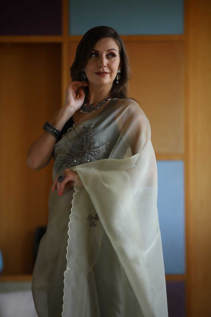 Elegant Organza Saree