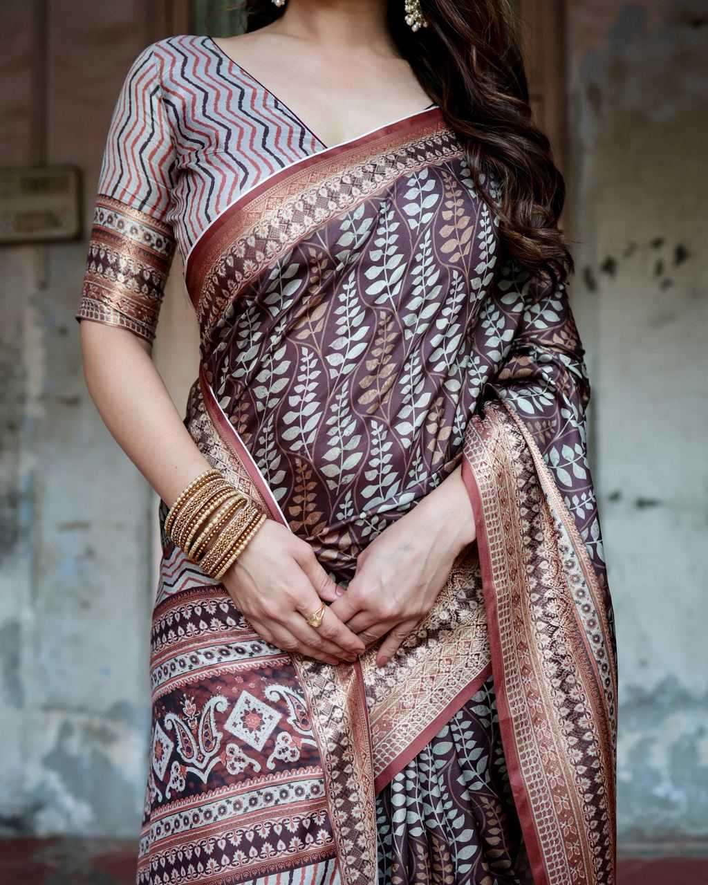 Stylish Pure Silk Saree