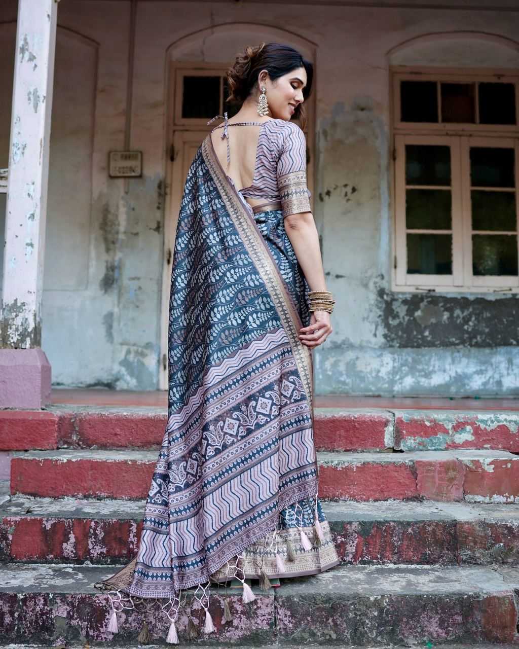 Stylish Pure Silk Saree