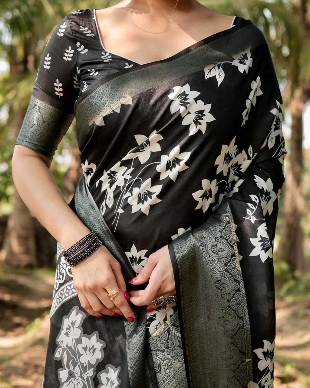 Work Wear Pure Silk Saree
