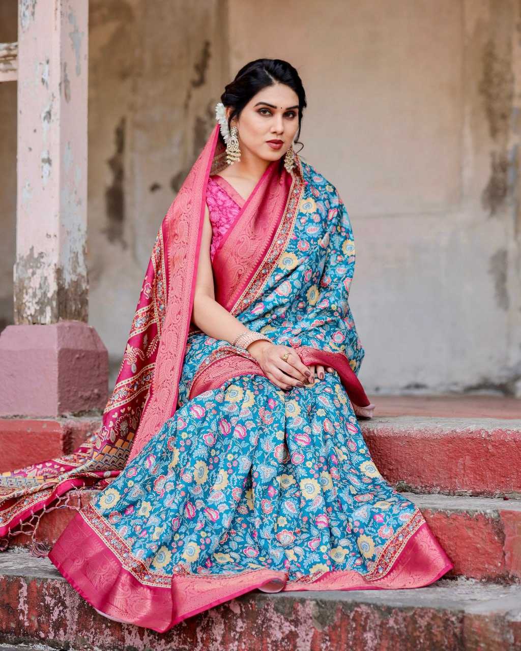 Elegant Pure Silk Saree