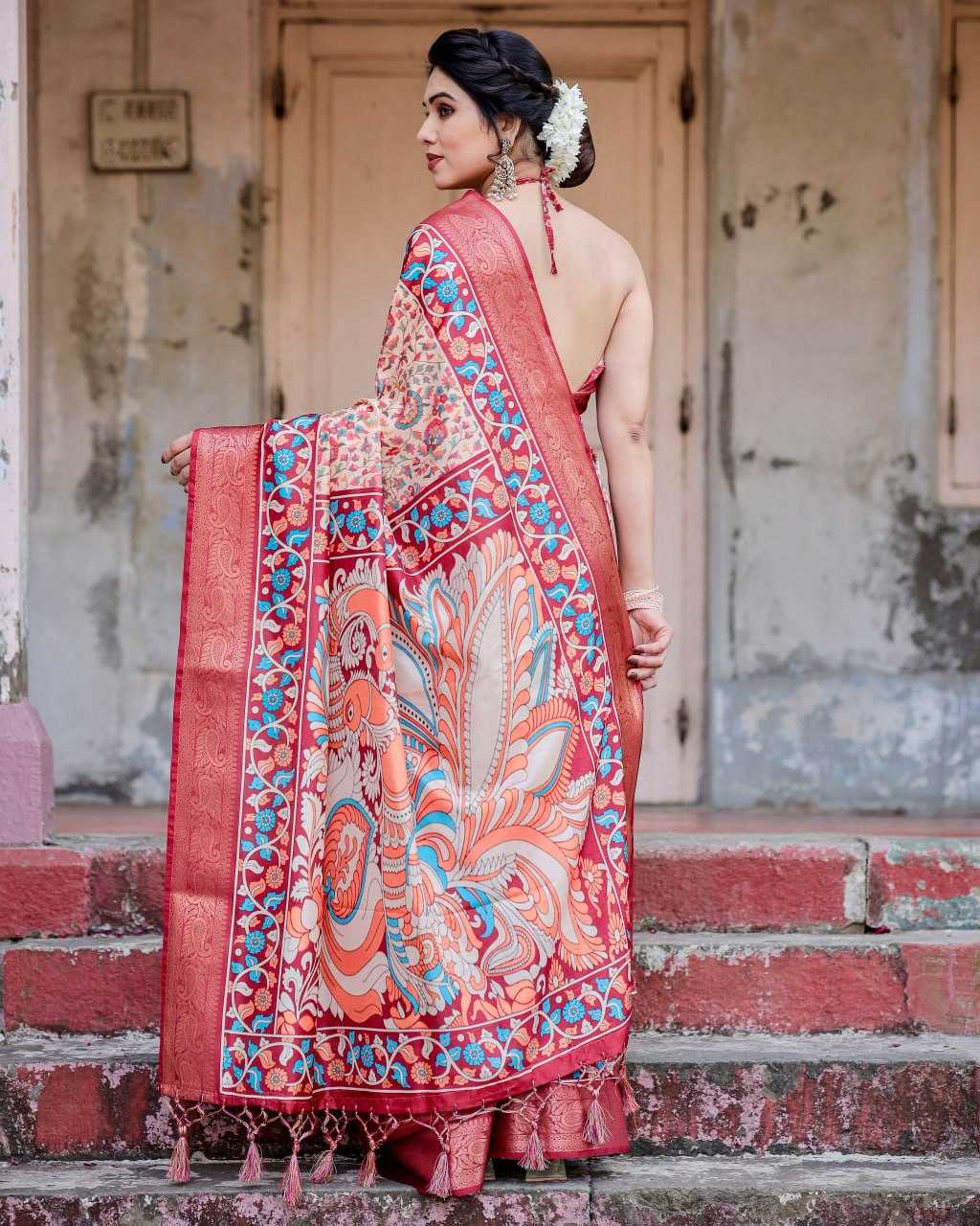 Stylish Pure Silk Saree