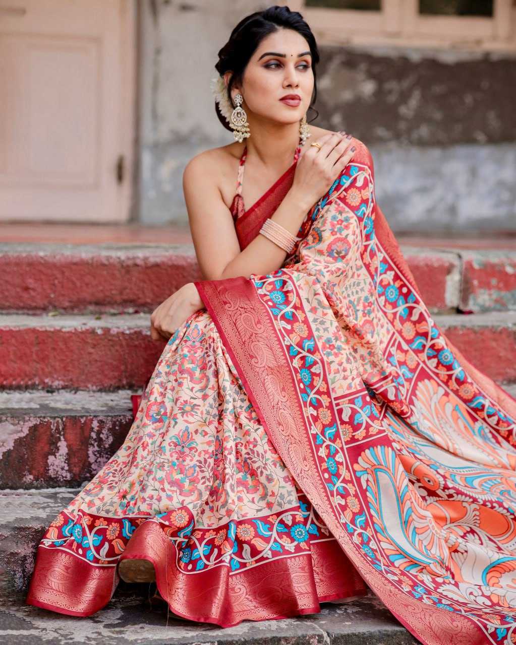 Stylish Pure Silk Saree