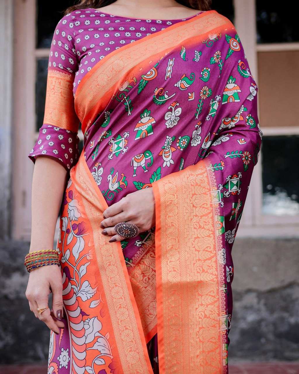 Traditional Pure Silk Saree