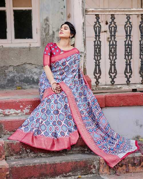 Stylish Pure Silk Saree
