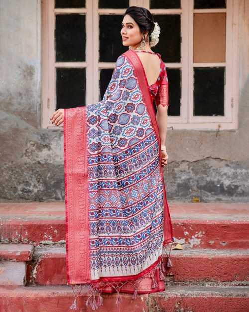 Stylish Pure Silk Saree