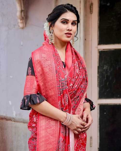 Stylish Pure Silk Saree