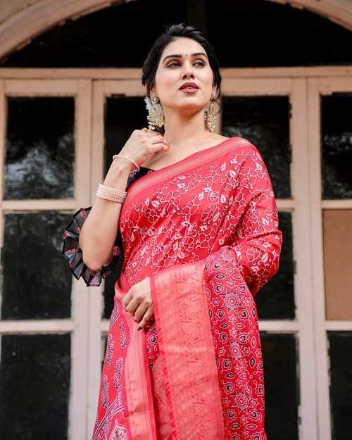 Stylish Pure Silk Saree