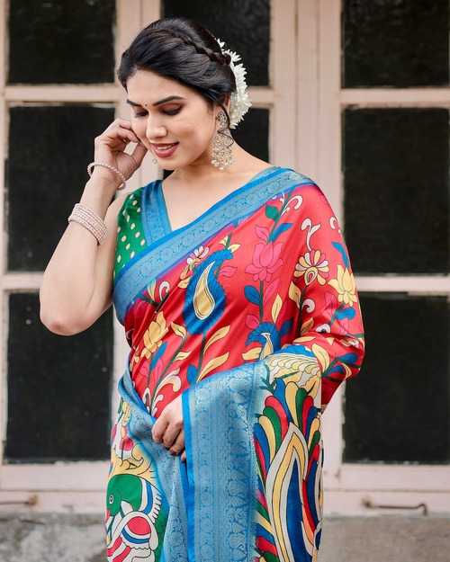 Stylish Pure Silk Saree