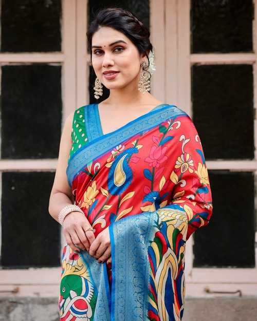 Stylish Pure Silk Saree