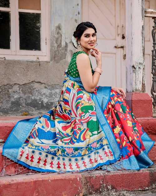 Stylish Pure Silk Saree