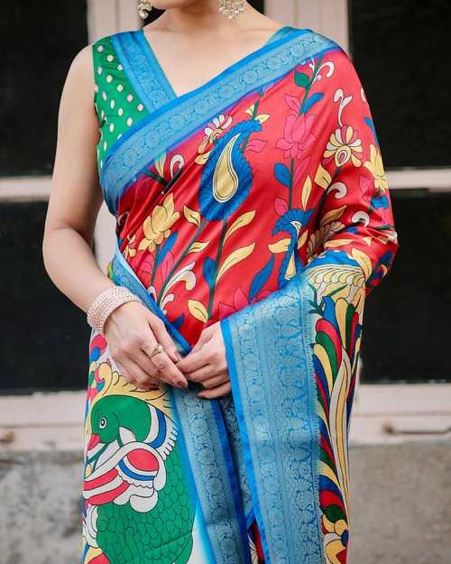Stylish Pure Silk Saree