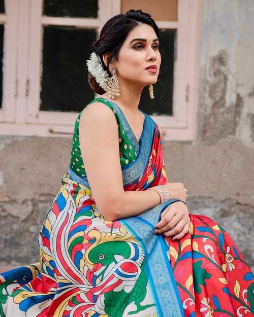 Stylish Pure Silk Saree