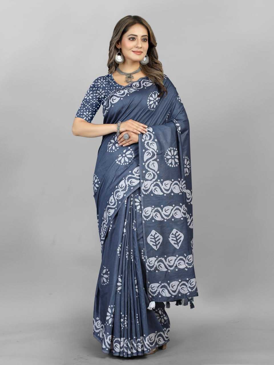Hand Wax Batik Saree