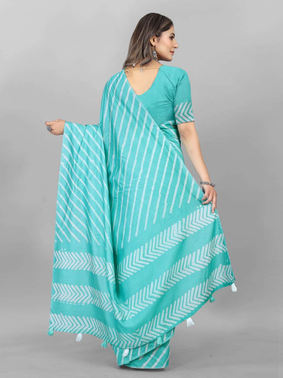 Hand Wax Batik Saree