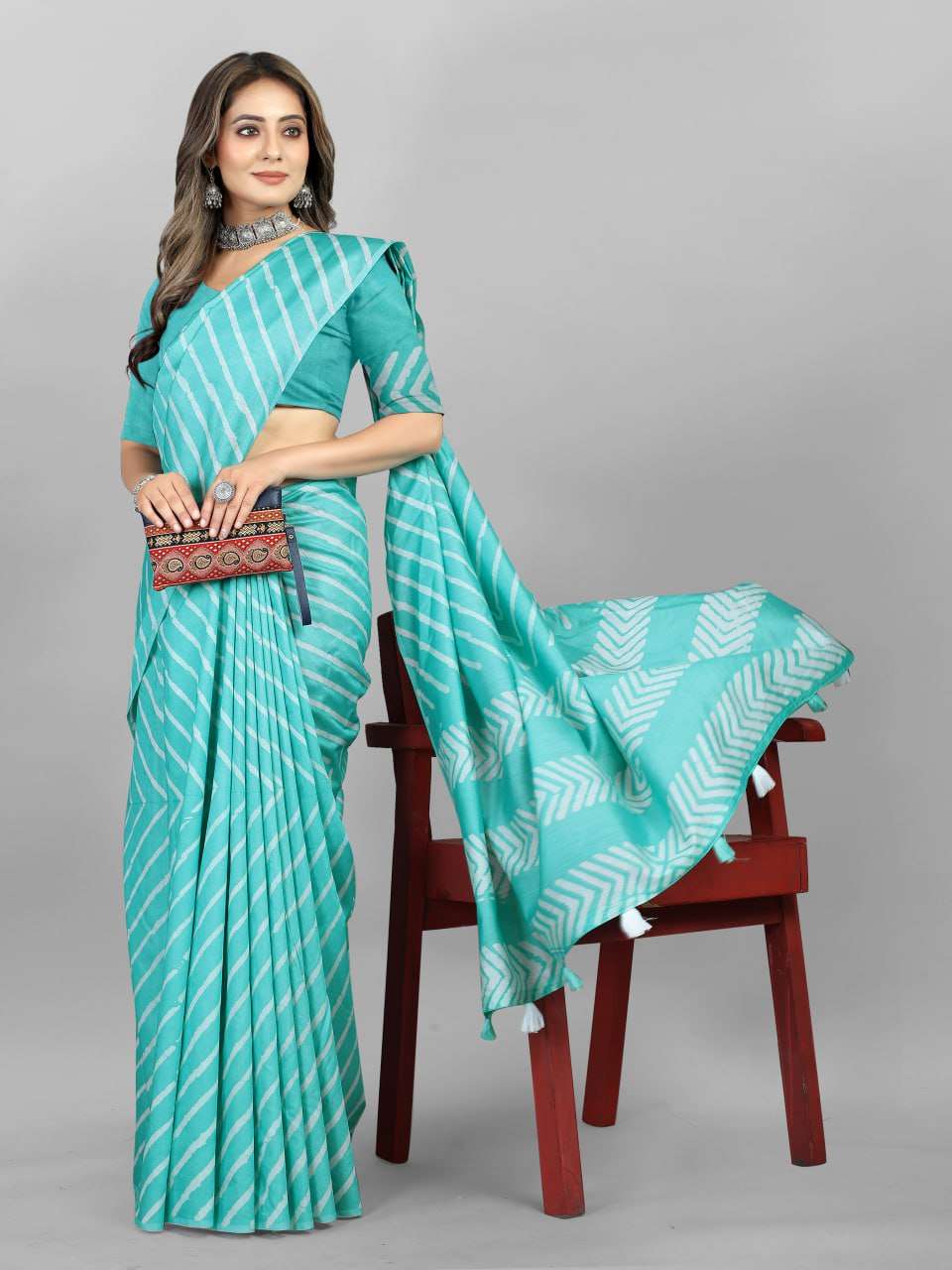 Hand Wax Batik Saree