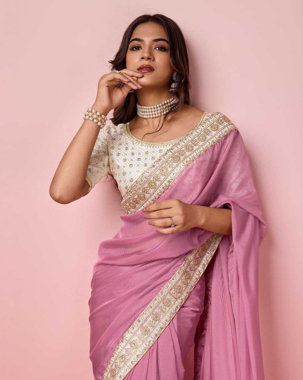 Traditional Organza Saree