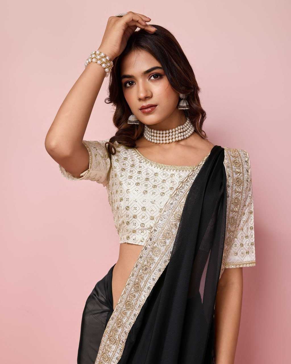 Traditional Organza Saree