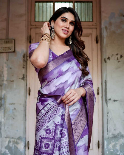 Pure Silk Digital Printed Saree