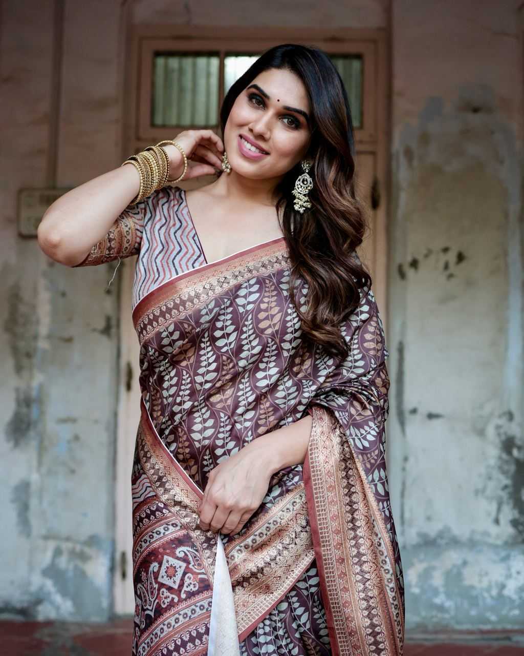 Stylish Pure Silk Saree