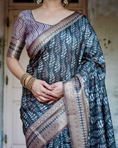 Stylish Pure Silk Saree