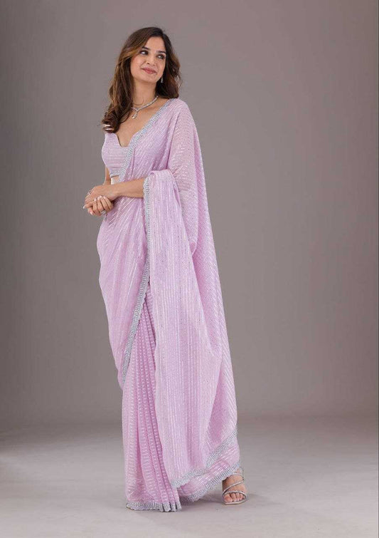 Pure Soft Rolex Fabric Saree